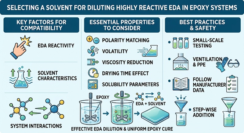 Diluting Ethylenediamine Diluting Ethylenediamine