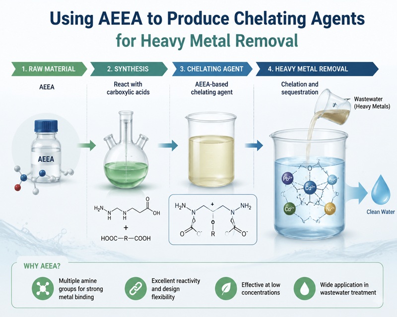 AEEA chelating agents